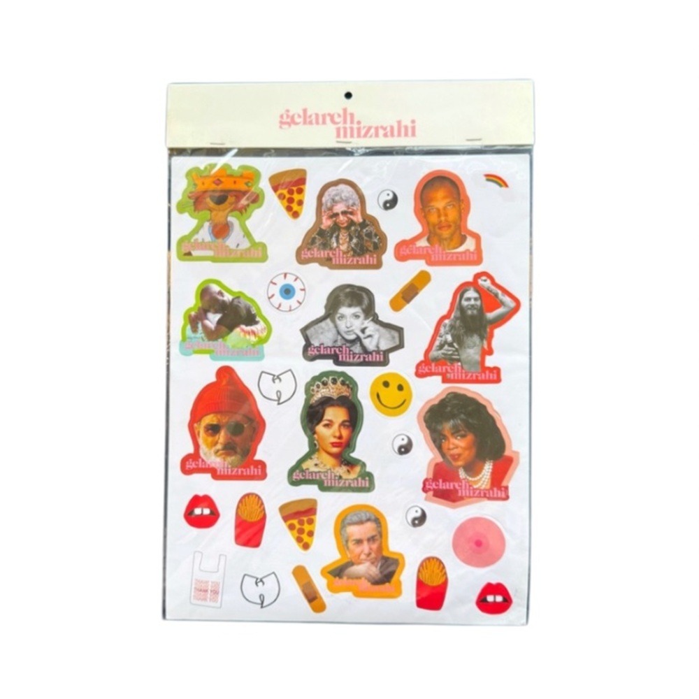 Gelareh Mizrahi Bodega Mini Mart Stickers Sheet - Public Figure & Celebrity